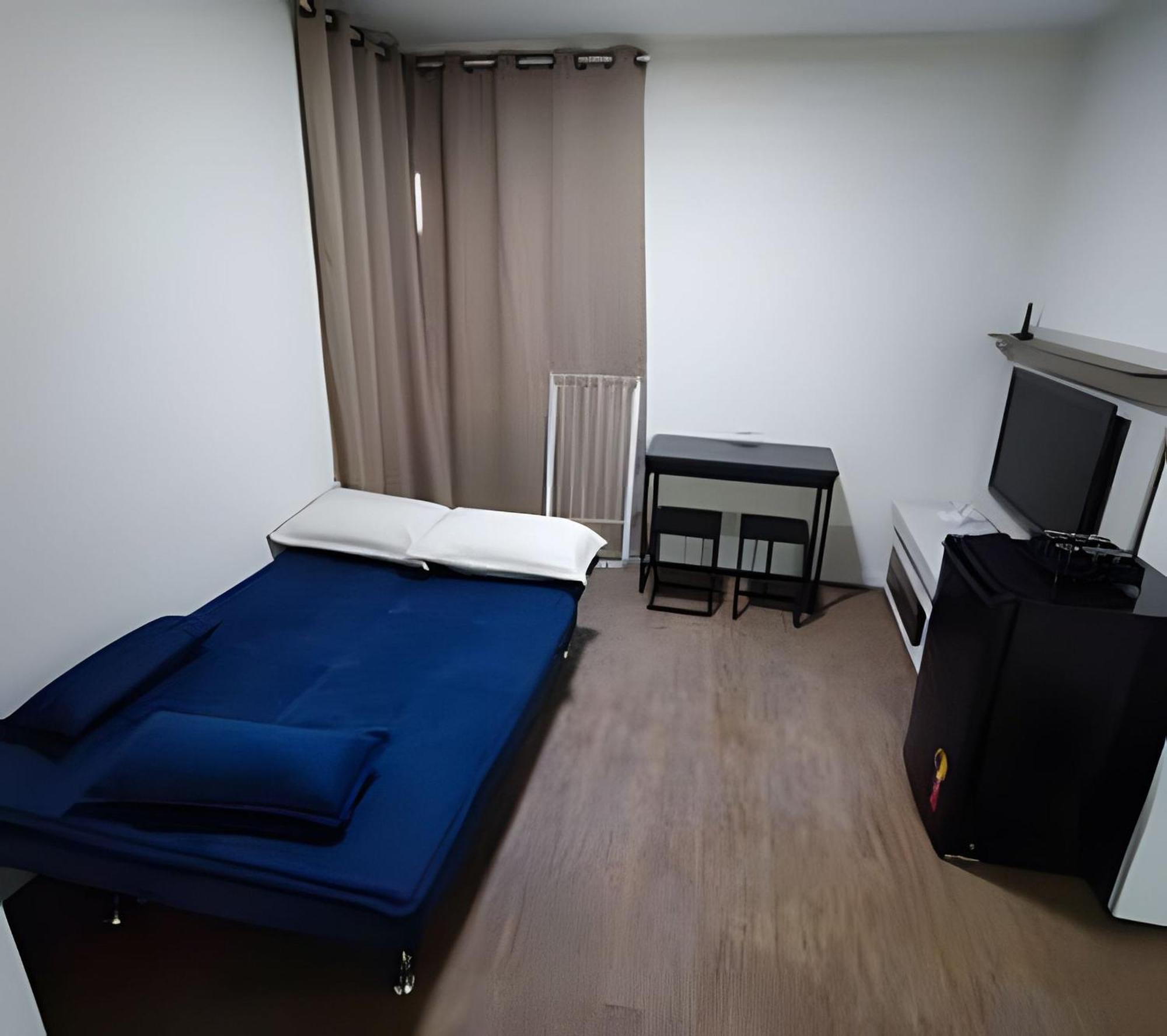 Flat Lindo Garagem Hakka Feirinha E Hospitais 圣保罗